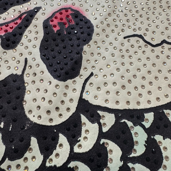 Ed Hardy Red Short-Sleeve Tee with Skull, Snake & Rose Graphic - Picture 6 of 8